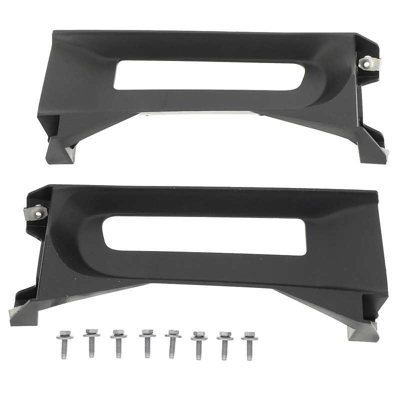 2pcs Front Tow Hook Bezel Block Trailer Hitch Cover 68196982aa for Ram 1500 2013-2018 Tow Hook Cover