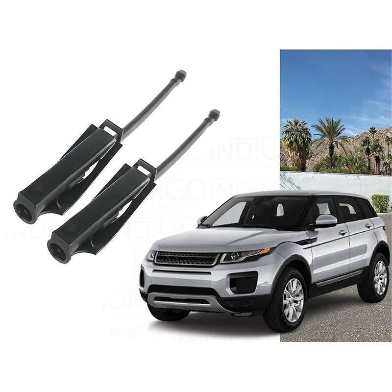 2pcs Front Windshield Washer Nozzle LR050780/LR025143 for Evoque L538 12-19 Windscreen Spray Jet