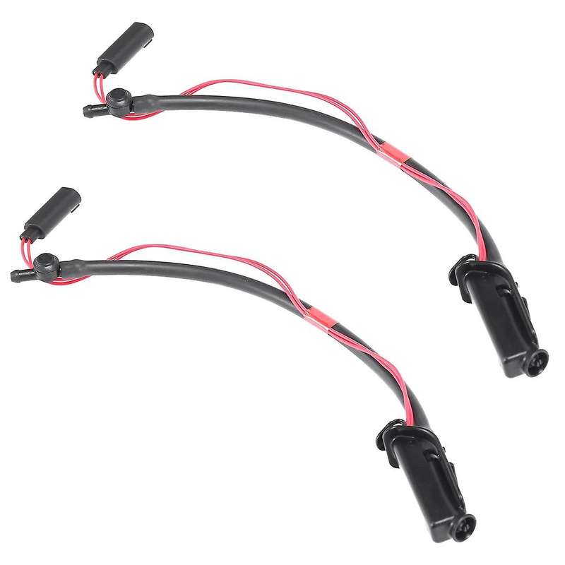 2Pcs Front Windshield Washer Nozzle Jet with Heated LR068874 for Range L405 2013-2022 L322 2013-2017