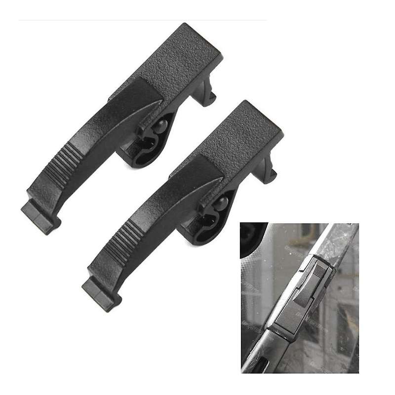 2Pcs Front Windshield Wiper Blade Clip Connector Clamps for A4 B6 B7 S4 2001- 2008 RS4 8E0955247