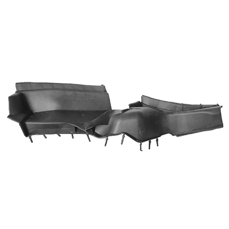 2Pcs Front Windshield Wiper Cowl Trim Water Deflector Plate Neck Trim Panel Hood Hinge Cover for Acc