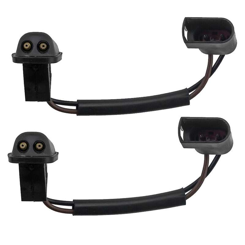 2pcs Front Windshield Washer Nozzle with Heated 1708177 4M51-17666-BD for Focus 2004-2011 Windscreen