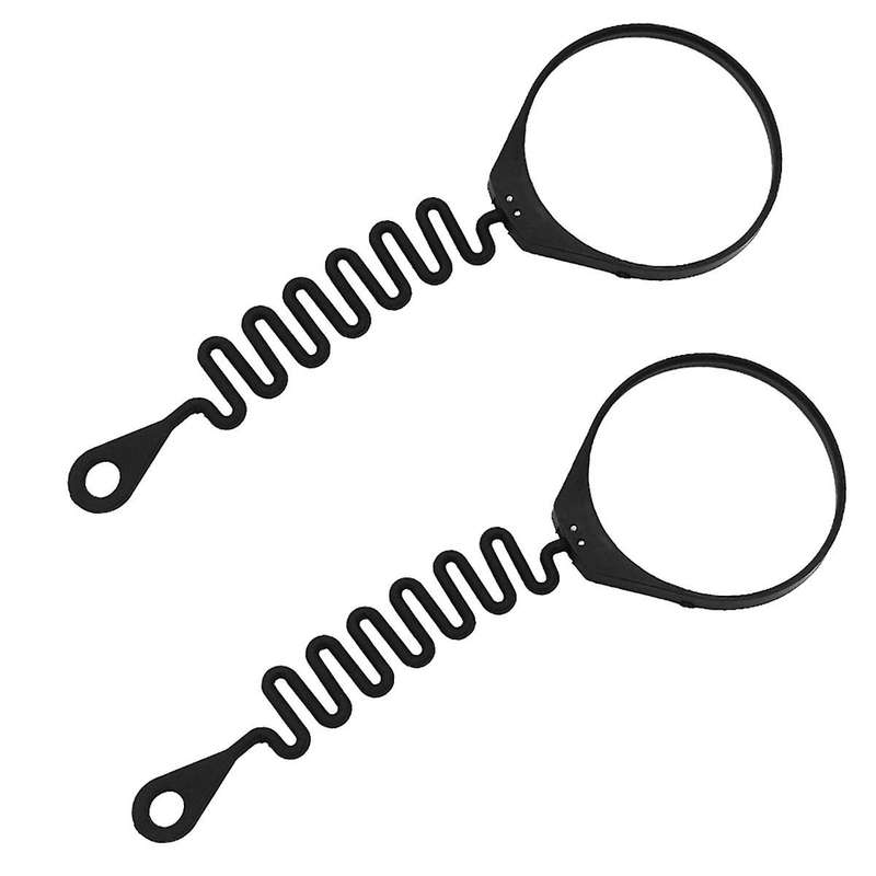 2Pcs Fuel Cap Tank Cover Line Cable Wire Petrol Oil Rope Ring for S80 S60 S40 S60L XC60 XC90 S40 V40