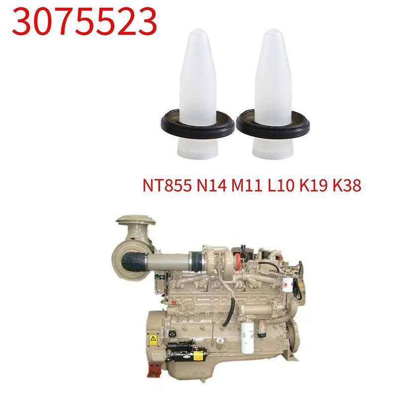 2pcs Fuel Pump Seal Main Shaft Oil Seals 3075523 for Nt855 N14 M11 L10 K19 K38