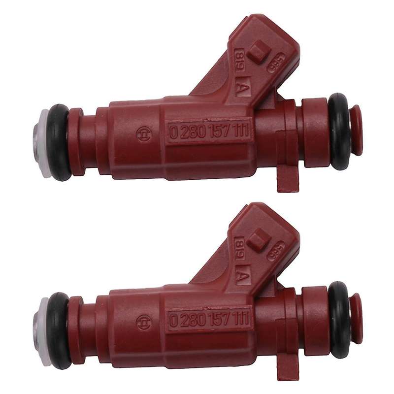 2pcs Fuel Injector Nozzle 0280157111 for Golf/ Voyage 1.0l 8v 032908031s 2007-2014 Auto Parts Injec