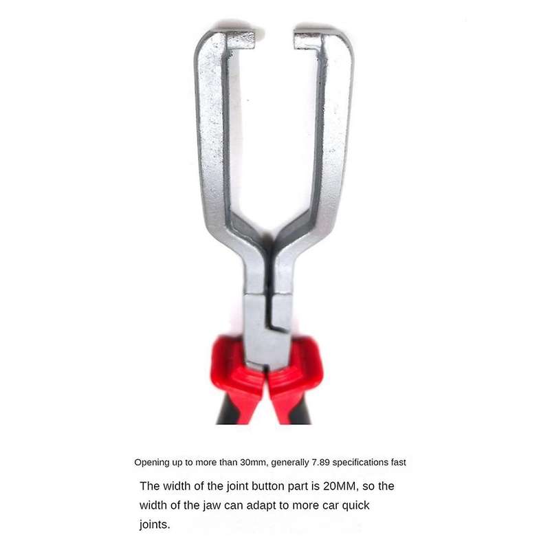 2Pcs Fuel Line Clip Removal Pliers Fuel Pipe Tools Fuel Line Pliers Hose Pinch Pliers Fuel Line Pli