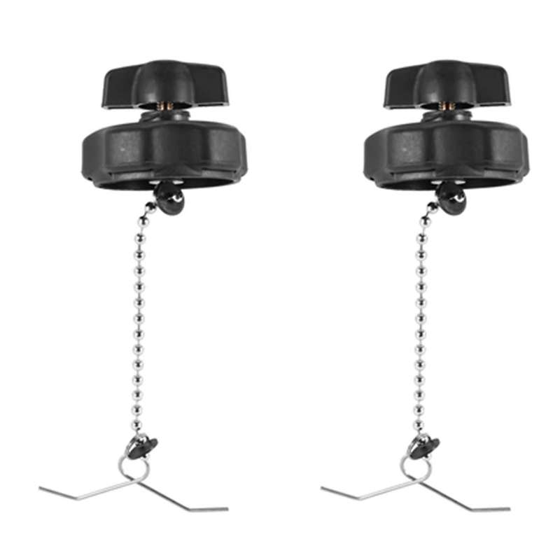 2pcs Fuel Tank Cap for and The Cap for Hidea 2.5f 3.5f 4f 2 Stroke 4hp 3.5hp 6hp
