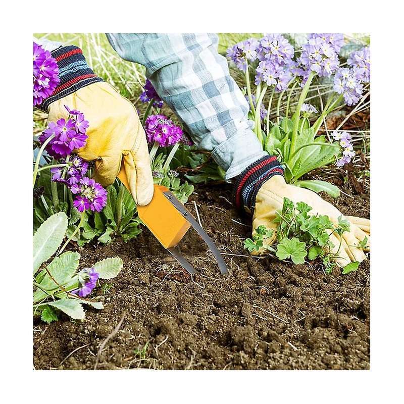 2PCS Garden Bandit Hand Loop Weeder Tool for Lawn Attachments Yard Vegetable Garden Portable Cleanin