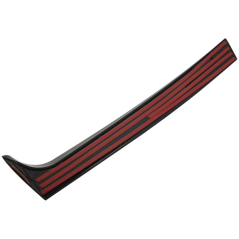2pcs Gloss Black Rear Side Wing Roof Spoiler Cover Stickers Trim for 2011-2017 Car Accessories