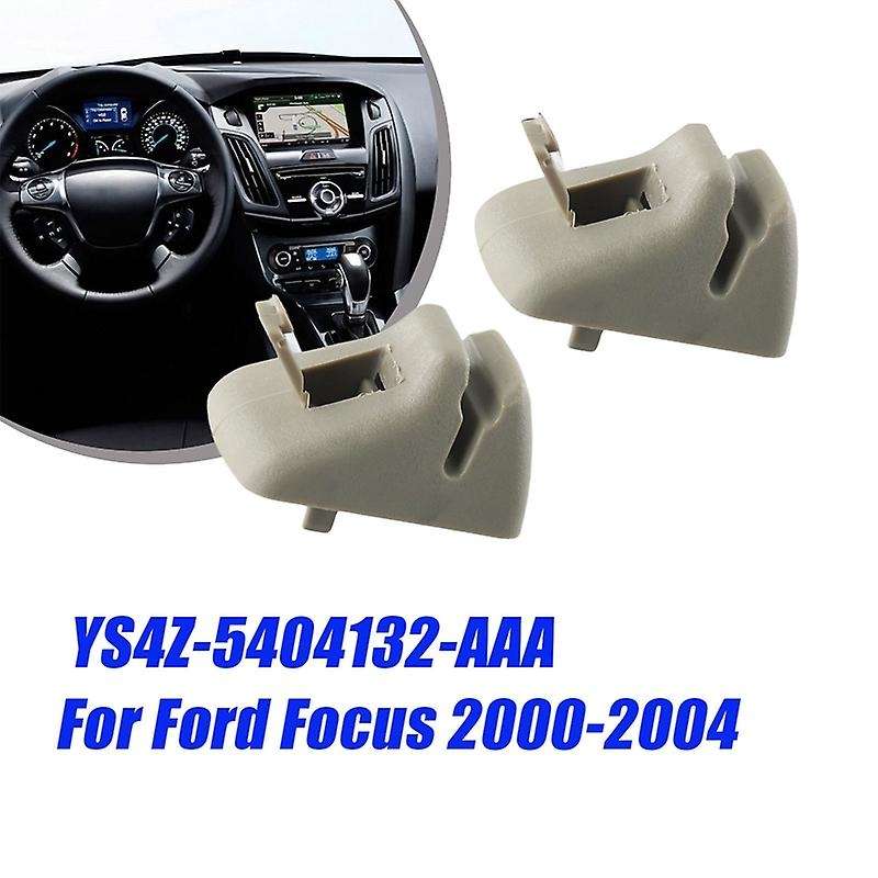 2Pcs Grey Sun Visor Retainer Clip YS4Z-5404132-AAA for Focus 2000-2004 Car Sunvisor Fixing Clips YS4