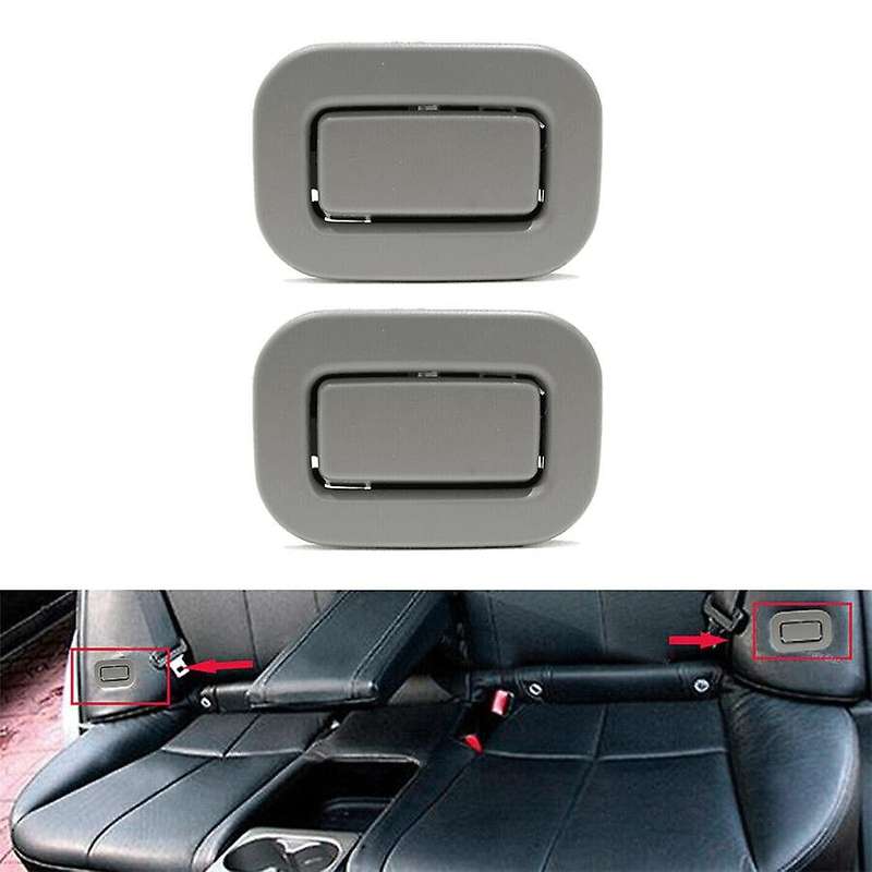 2Pcs Gray Right + Left Rear Seat Holder Recliner Adjust Button Switch for 2009-13 Forester 64328AG00