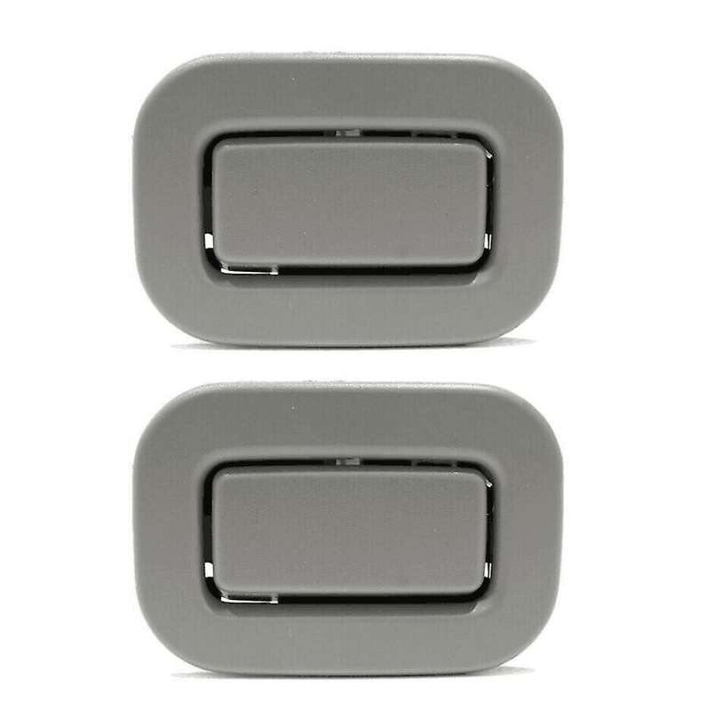 2Pcs Gray Right + Left Rear Seat Holder Recliner Adjust Button Switch for 2009-13 Forester 64328AG00
