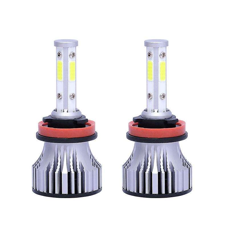 2Pcs H11 H8 H9 LED Headlight Bulbs Conversion Kit Car Headlamp 20000LM 6500K 100W Cool White Hi/Lo B