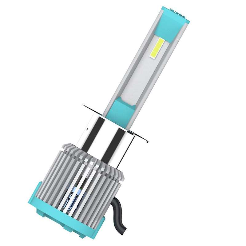 2Pcs H1 Led Auto Car Headlight Bulbs 72W 8000Lm Car Style 6500K White Compact Led Headlight