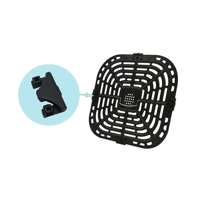 2pcs Grill Pans for Instants Vortex Plus 6qt Air Fryers with Silicon Warfare
