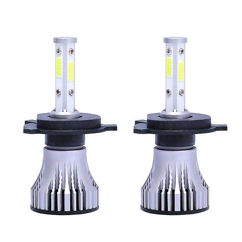 2Pcs H4 9003 HB2 LED Headlight Bulbs Conversion Kit Car Headlamp 20000LM 6500K 100W Cool White Hi/Lo
