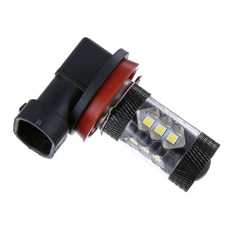 2Pcs H8 H11 Car Lighting High Power 3030 Super Bright Golden Yellow 16Led Fog Light Bulb