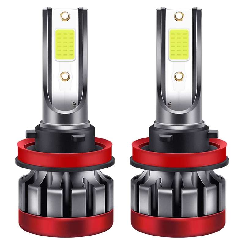 2PCS H8/H11 LED Motorcycle Headlight 8000K 3000LM Blue LED Fog Light Waterproof Super Bright Car