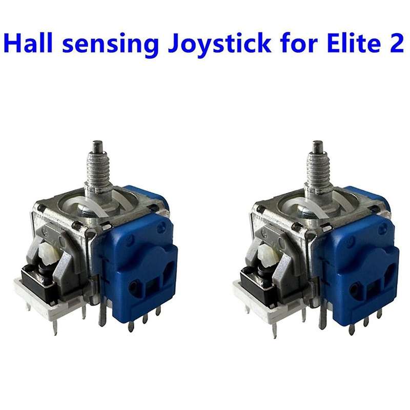 2pcs Hall Sensor Effect Joystick for Elite Series 2 Elite 2 Controllers Left/Right 3D Analog Thumb S