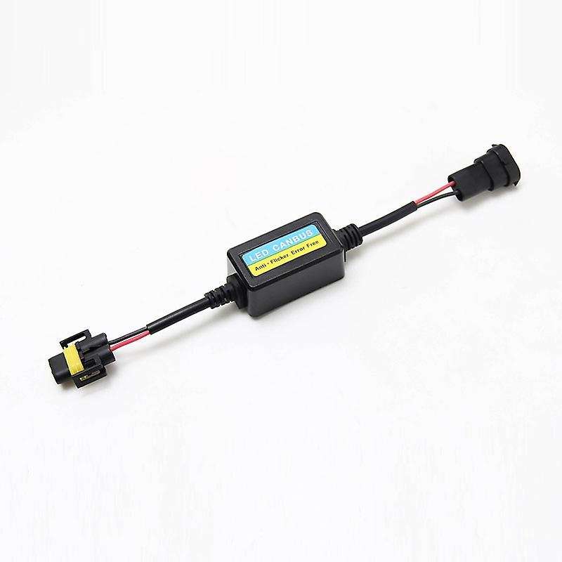 2Pcs H8 H9 H11 LED Conversion Kit Headlight Canbus Error Free Anti Flicker Capacitors Resistor Wirin