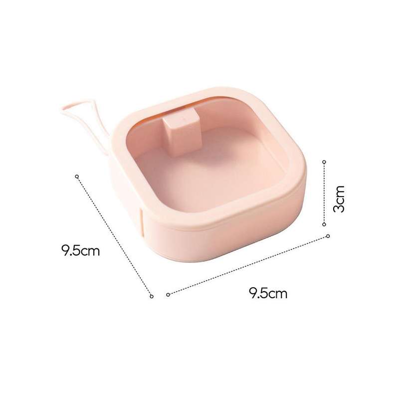 2Pcs Hair Tie Organizer,Portable Travel Qtip Holder,Bathroom Storage Organizer Qtip Dispenser Cotton