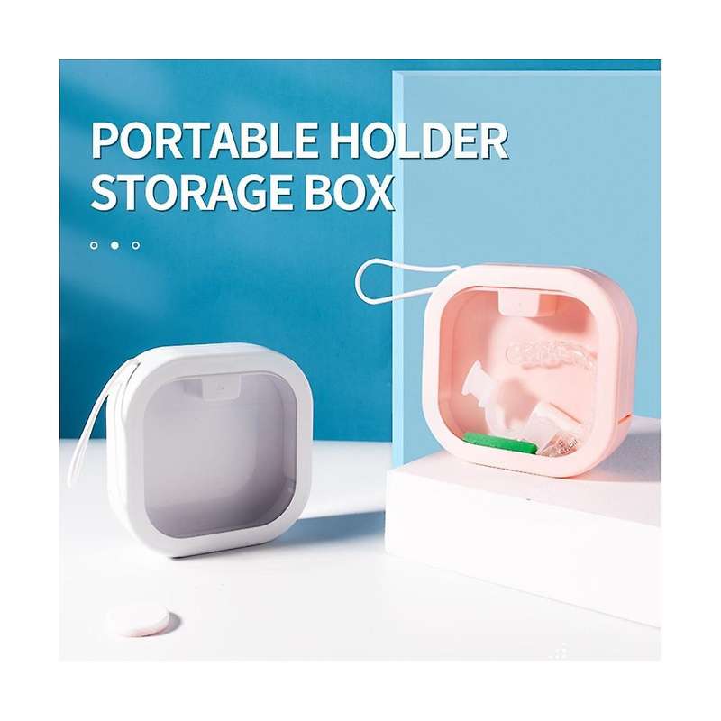2Pcs Hair Tie Organizer,Portable Travel Qtip Holder,Bathroom Storage Organizer Qtip Dispenser Cotton