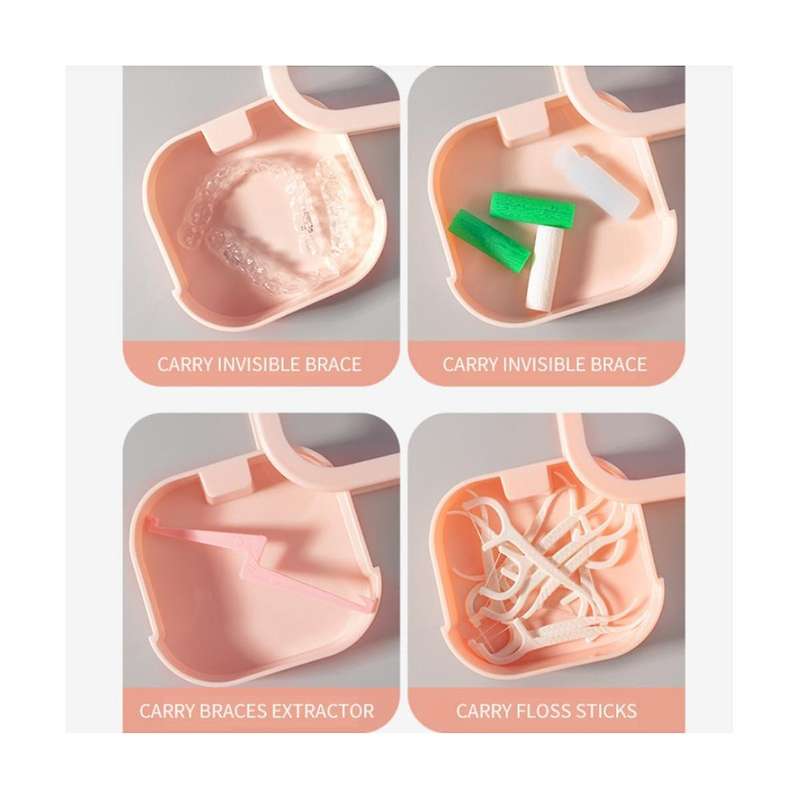 2Pcs Hair Tie Organizer,Portable Travel Qtip Holder,Bathroom Storage Organizer Qtip Dispenser Cotton