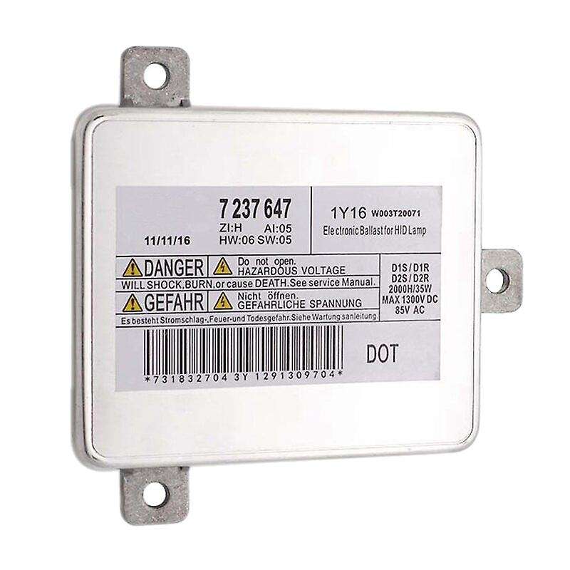 2Pcs Headlight Ballast HID Light Bulb Module Control Unit for E90 F10 F01 F02 F03 F20 E84 7237647 W0