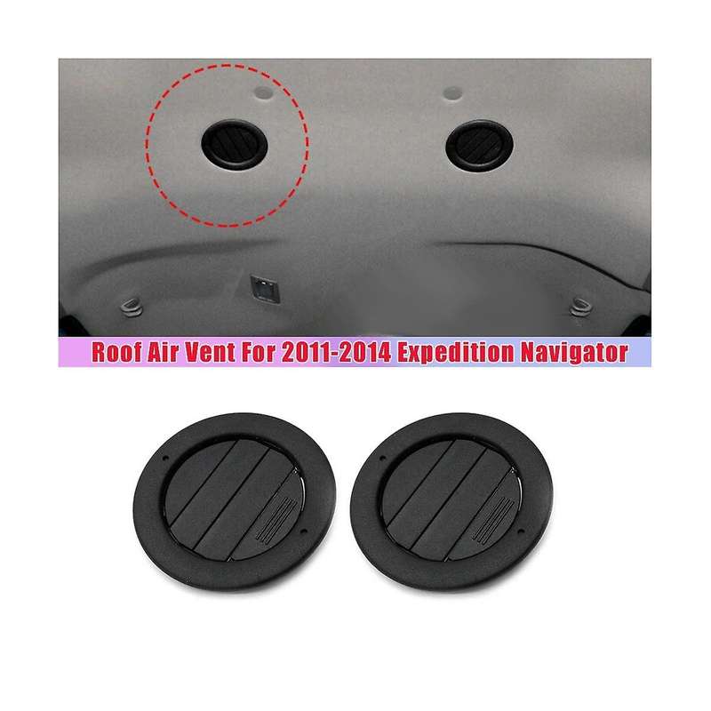 2pcs Headliner / Ceiling Roof Air Vents for 2011-2014 Expedition Navigator Bl1z-19893-aa