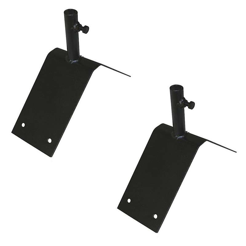 2pcs Heavy-duty Weathervane Roof Bracket Weathervane Mounting Plate Weather Station Roof Installer I