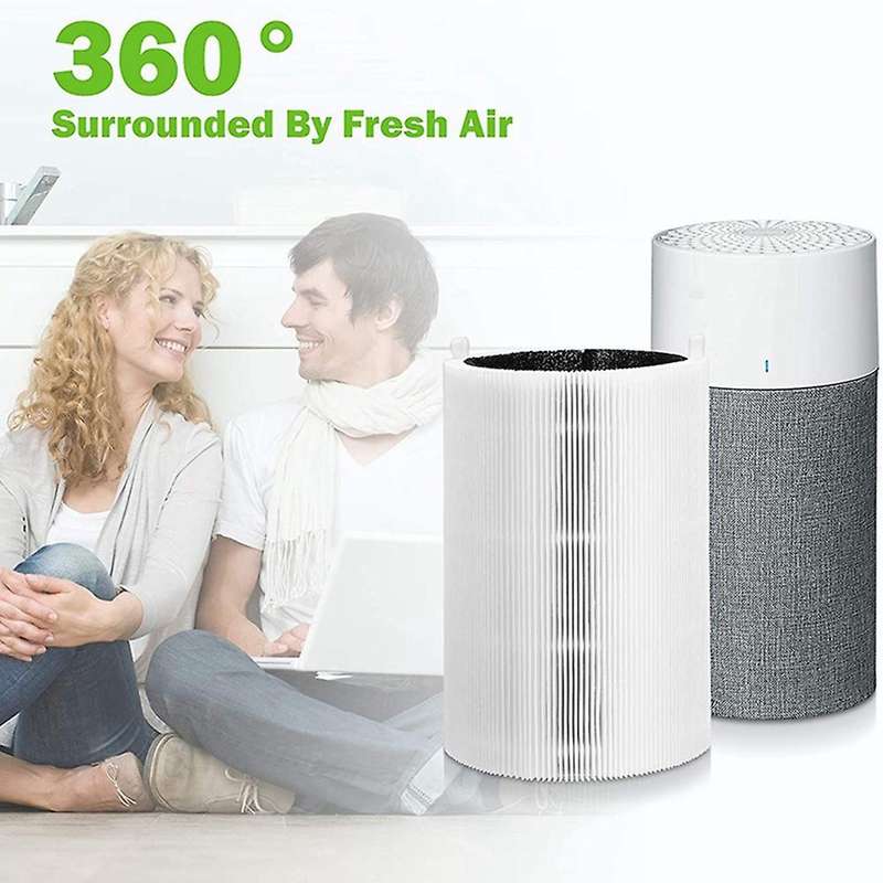 2pcs Hepa Filter for Blue Pure 411/411+ & 3210 Air Purifier Filter Activated Carbon Replacement Fil