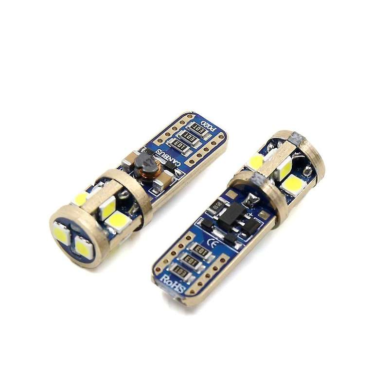 2Pcs High Power 5W 3030-Smd T10 912 T15 W5W Led Bulbs for Car Backup Reverse Lights