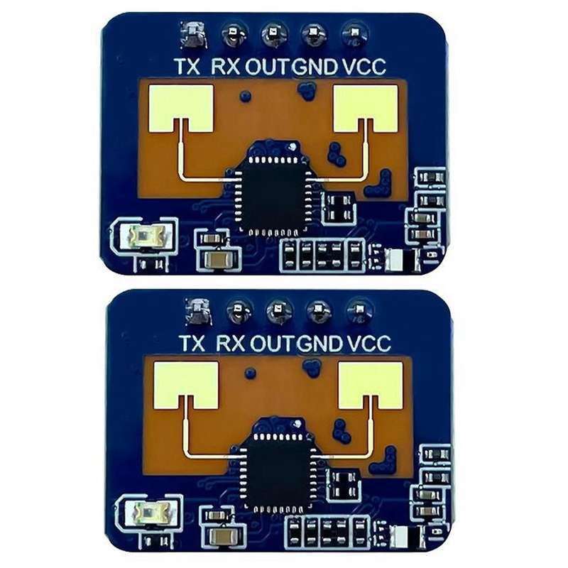 2Pcs HLK-LD2410C 24G Human Presence Sensor BT Function App Radar Sensing Module FMCW Millimeter Wave