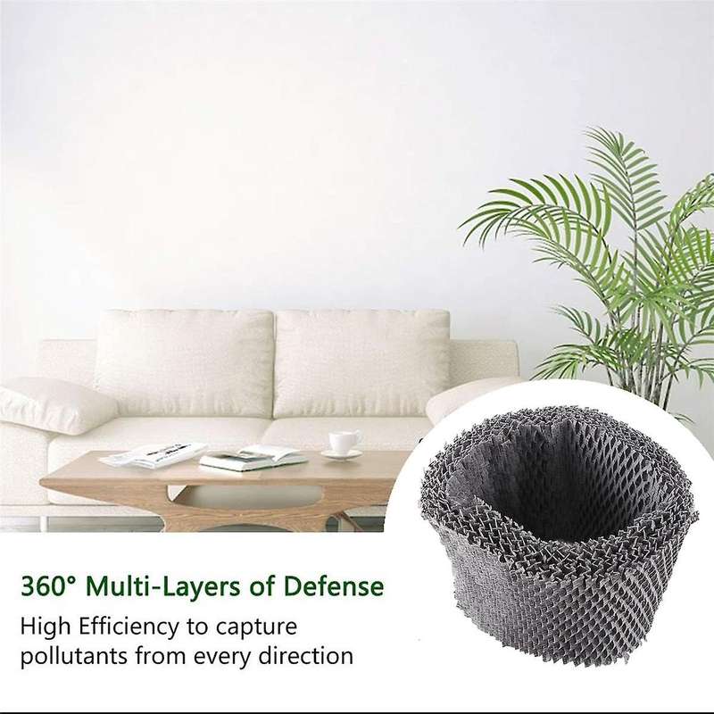 2pcs Humidifier Filters Replacement Parts Filter Compatible for Fy2401/30 Humidifier Accessories Fi