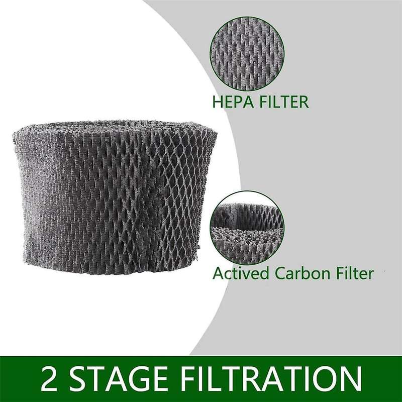 2pcs Humidifier Filters Replacement Parts Filter Compatible for Fy2401/30 Humidifier Accessories Fi