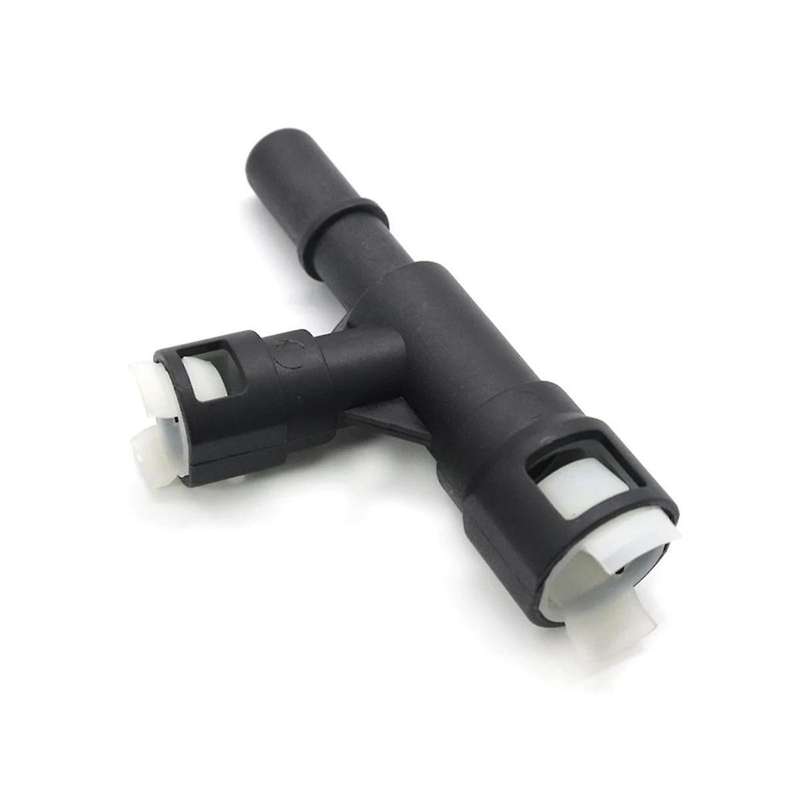 2PCS HVAC Heater Hose Connector for Escalade 02-14 15055342 15055343 Black