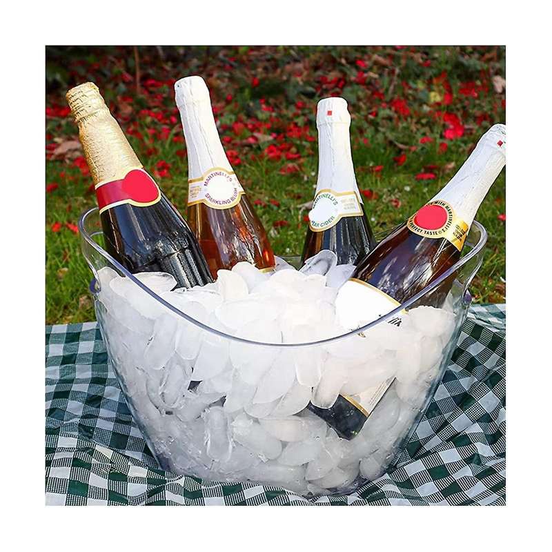 2pcs Ice Bucket for Cocktail Bar Bar Supplies Ice Tub Champagne Bucket Ice Buckets for Parties