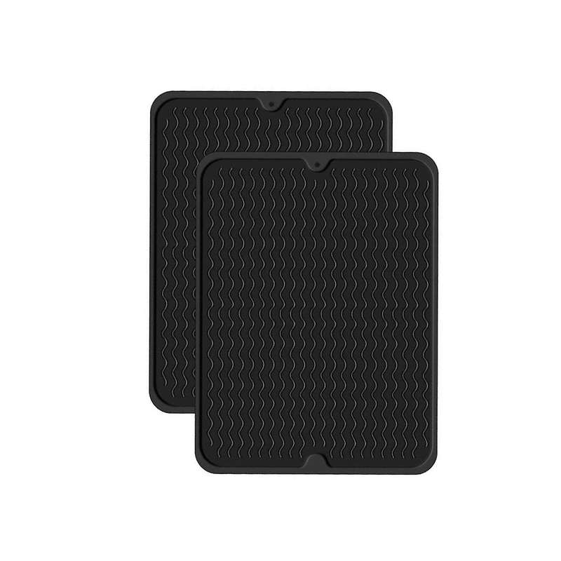 2pcs Ilicone Drying Mat 40 X 30 Cm Silicone Mat Heat Resistant Silicone Mat Non- Drying Mat for Kit
