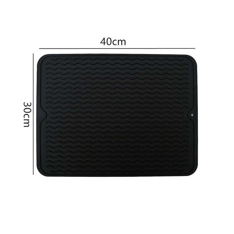 2pcs Ilicone Drying Mat 40 X 30 Cm Silicone Mat Heat Resistant Silicone Mat Non- Drying Mat for Kit