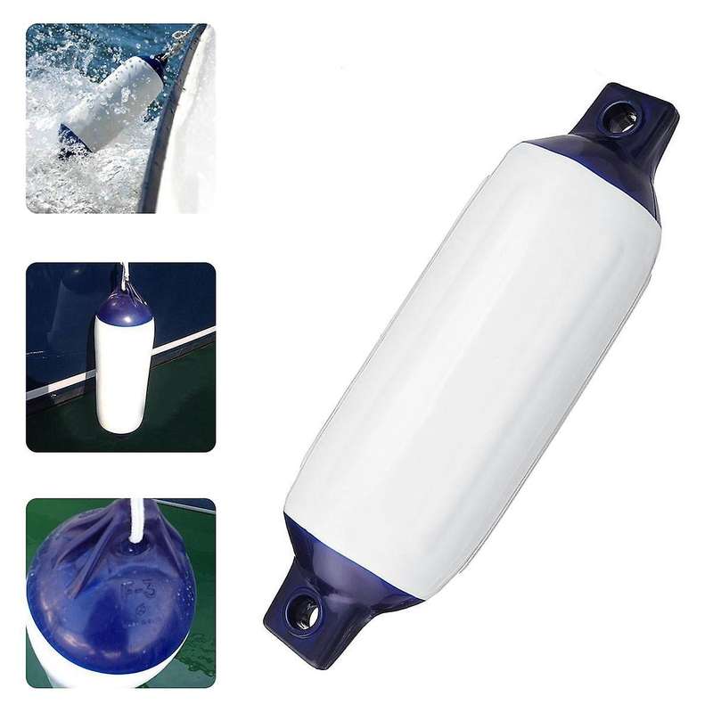 2PCS Inflatable Boat PVC Boat Anchor Bumper Marine Boat for Boat, Sailboat, Cuddy Etc (4.5X16 Inch)