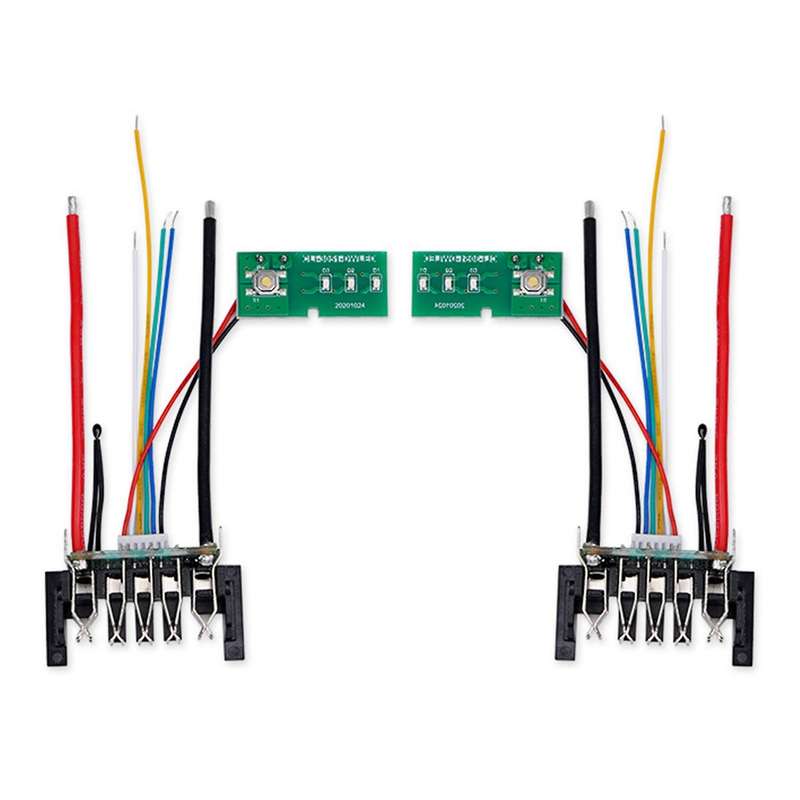 2pcs -ion Battery Pcb Charging Protection Circuit Board for 18v 20v Dcb201