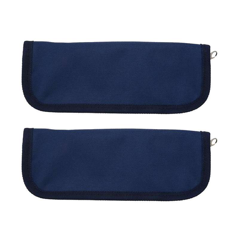 2PCS Insulin Cooler Travel Case Diabetic Medication Organizer Cooler Bag Navy Blue