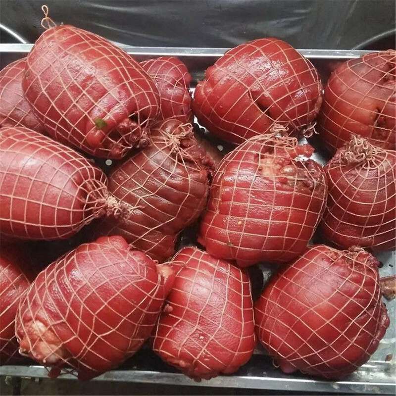 2Pcs Kitchen Bag Barbecued Pork Net Braided Hoof Rack Rope Cord Cotton Accessories Rope Sleeve Pack