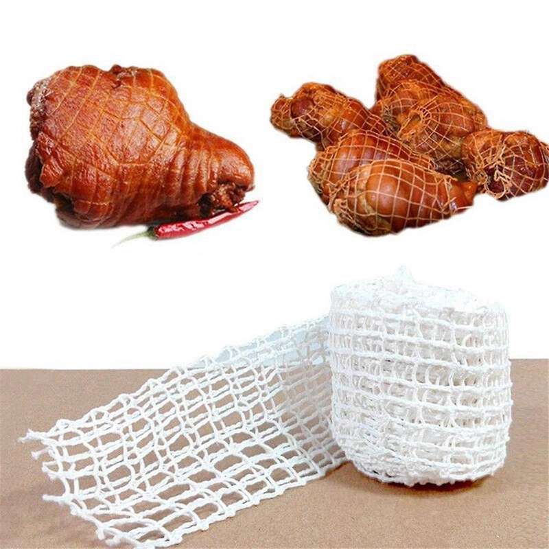 2Pcs Kitchen Bag Barbecued Pork Net Braided Hoof Rack Rope Cord Cotton Accessories Rope Sleeve Pack