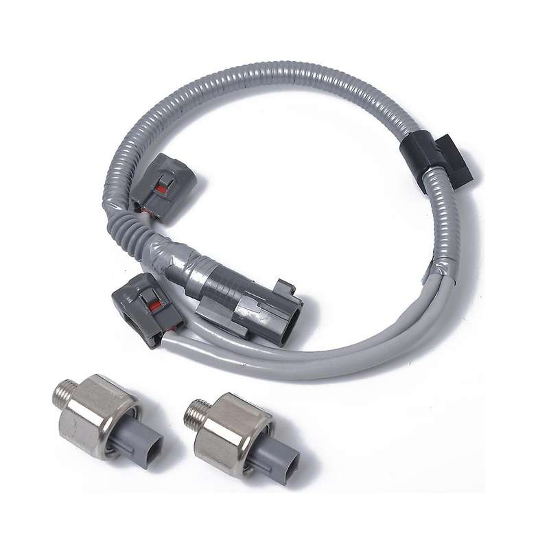 2Pcs Knock Sensors & Harness 89615-12090 for ES300