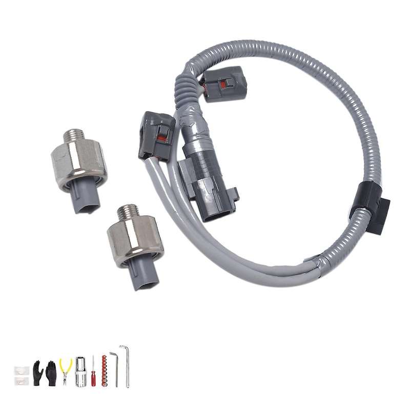 2Pcs Knock Sensors & Harness 89615-12090 for ES300