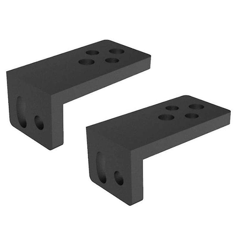 2PCS L71 Universal Motorcycle Headlight LED Expansion Bracket Spotlight Holder Clamp for , 50mm Leng
