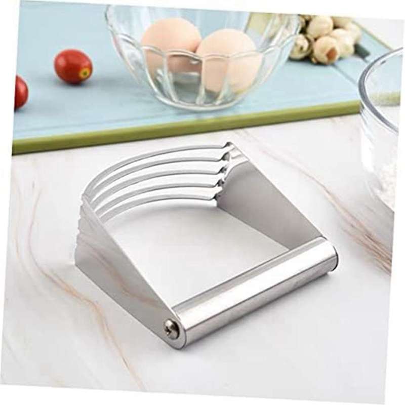2pcs Kitchen-tools Dough Blender for Mixing Butter Flour Mixer Stainless Steel Pastry Cutter Stainl