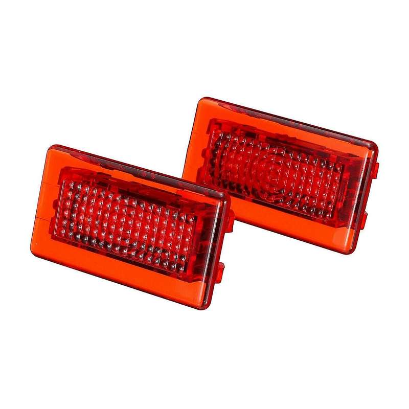 2Pcs LED Car Door Boot Foot Trunk Box Interior Light for Model S X