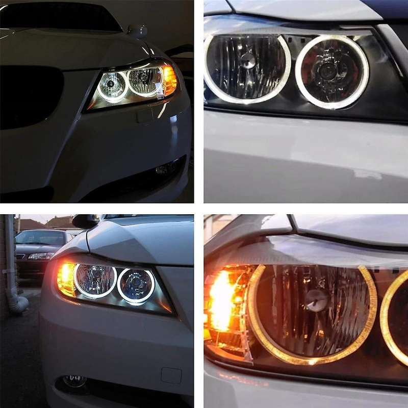 2pcs Led Angel Eye Marker Bulbs 20w White High Power Led Light for E90 3 Series 2006-2008